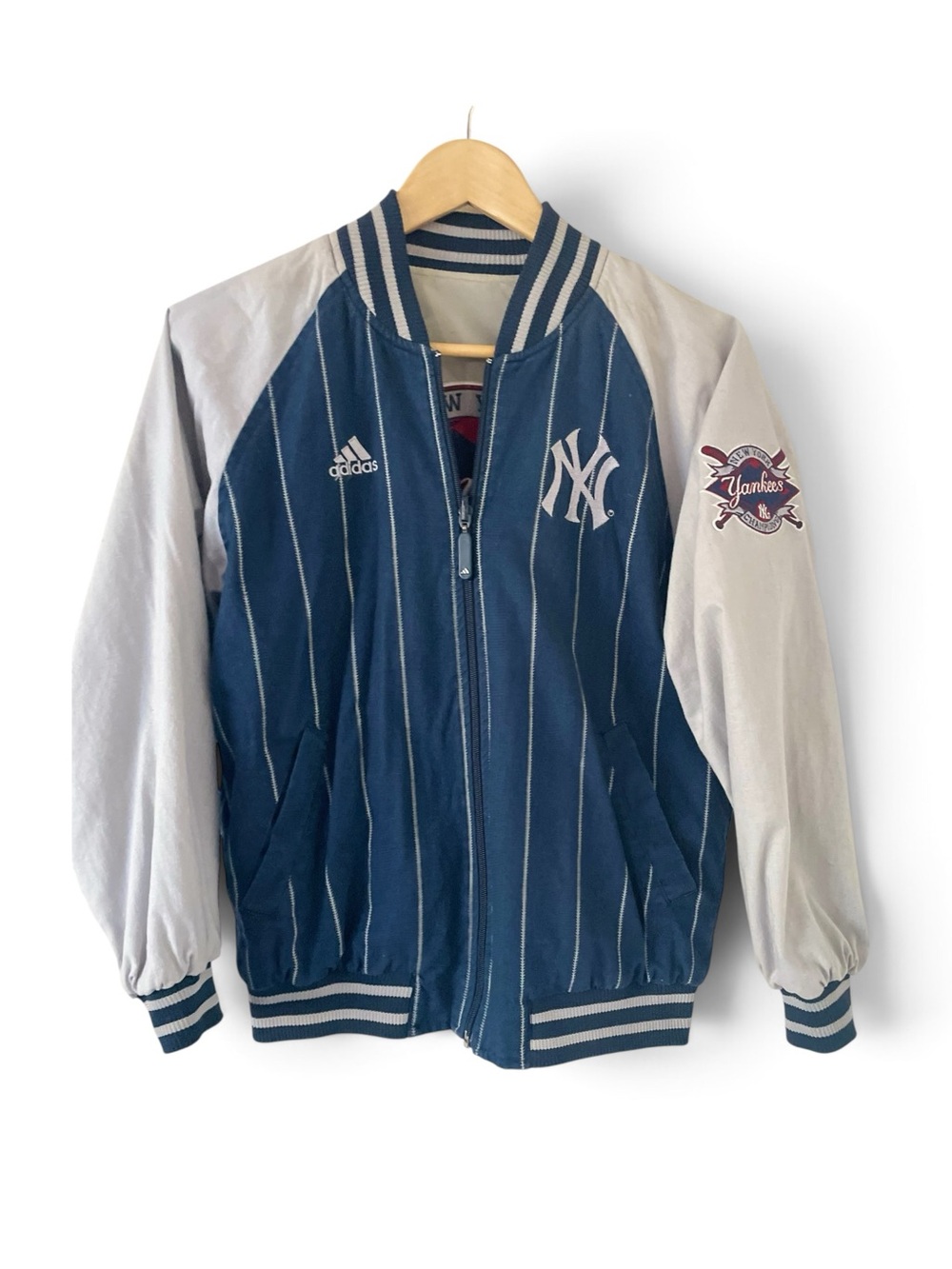 Adidas Kids Reversible New York Yankees Jacket size 10-12